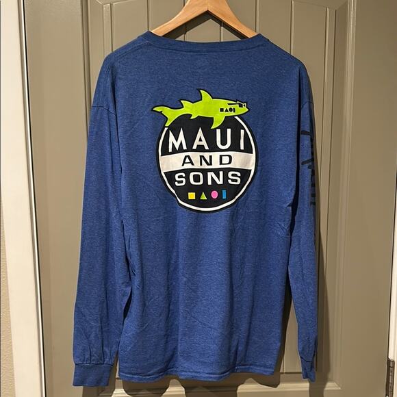 MAUI & SONS Classic Logo Shirt L - Picture 4 of 5